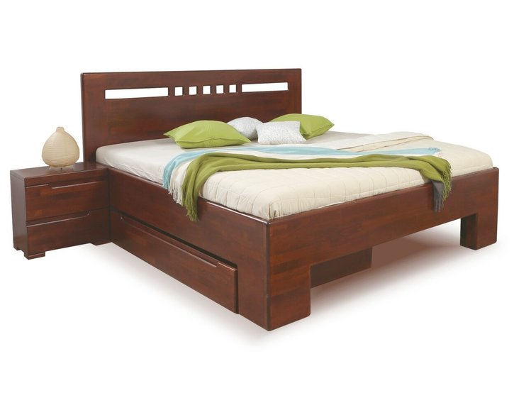 Manželská posteľ z masivu SOFIA F112 180x200cm, masiv buk