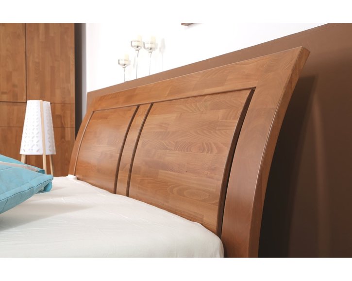 Manželská postel z masivu FLORENCIA F121