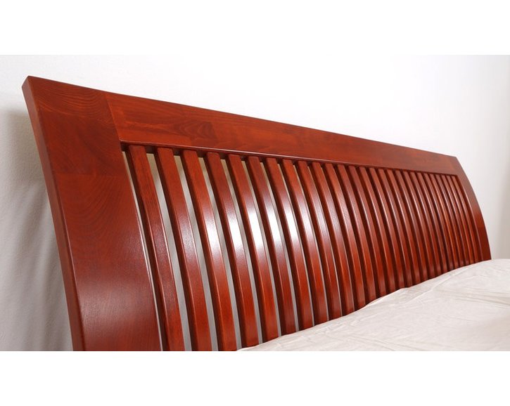 Manželská postel z masivu SOFIA F114