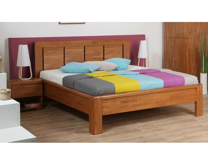 Manželská postel z masivu FLORENCIA F119 Manželská postel z masivu FLORENCIA F119