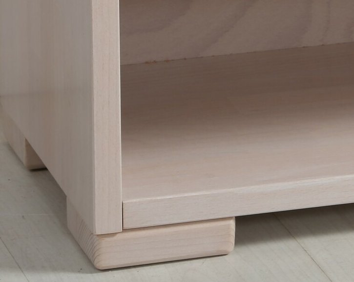 Noční stolek z masivu, policový F132 Noční stolek z masivu, policový F132