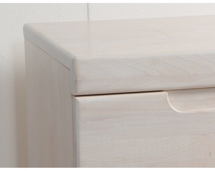 Noční stolek z masivu, policový F132 Noční stolek z masivu, policový F132