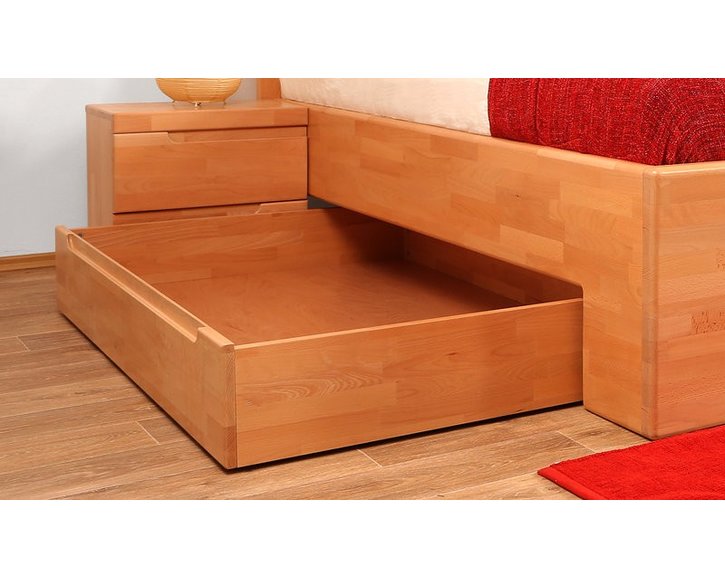 Šuplík pod postel F134, masiv buk Šuplík pod postel F134, masiv buk