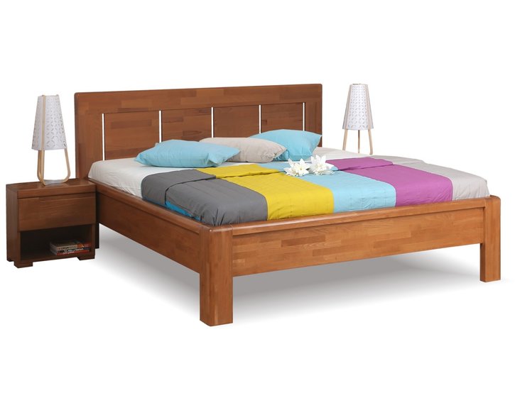 Manželská postel z masivu FLORENCIA F119 Manželská postel z masivu FLORENCIA F119