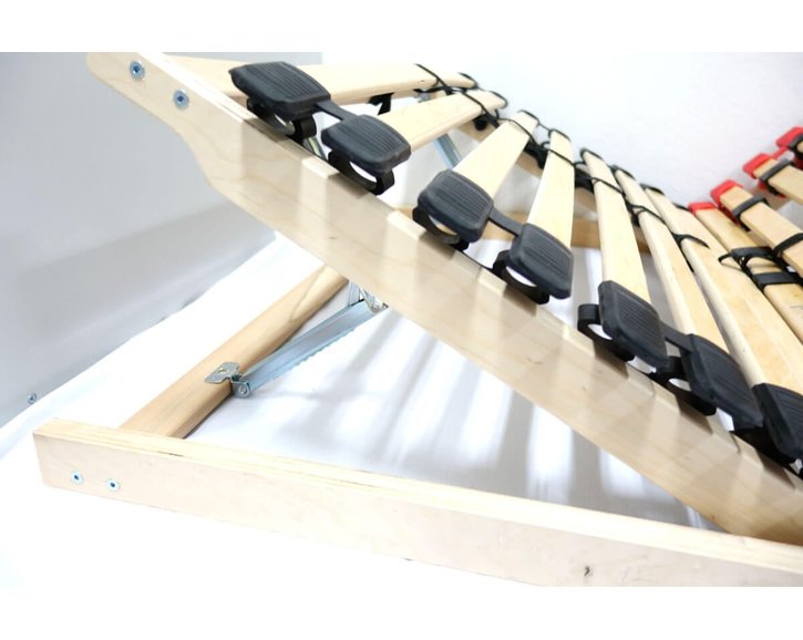 Vyklápěcí lamelový rošt DOUBLE NV XXL - čelní výklop, 150kg Vyklápěcí lamelový rošt DOUBLE NV XXL - čelní výklop, 150kg