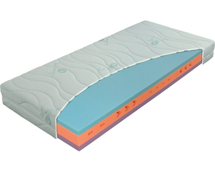 Středně tvrdá matrace sendvičová JUNIOR FLEX, 14cm, 90x200cm, 100kg Středně tvrdá matrace sendvičová JUNIOR FLEX, 14cm, 90x200cm, 100kg