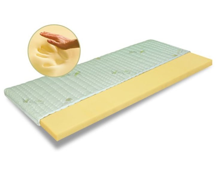 Topper, vrchní matrace VISCO MEMORY, paměťová pěna - 6 cm Topper, vrchní matrace VISCO MEMORY, paměťová pěna - 6 cm