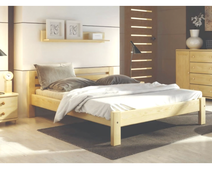 Postel z masivu - dvoulůžko DREW-105, borovice Postel z masivu - dvoulůžko DREW-105, borovice