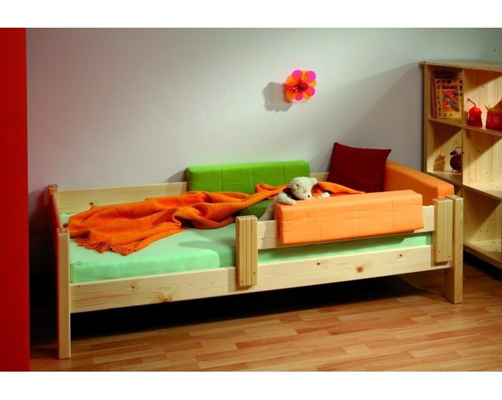 Postel jednolůžko SENDY 300, 90x200, masiv smrk Postel jednolůžko SENDY 300, 90x200, masiv smrk