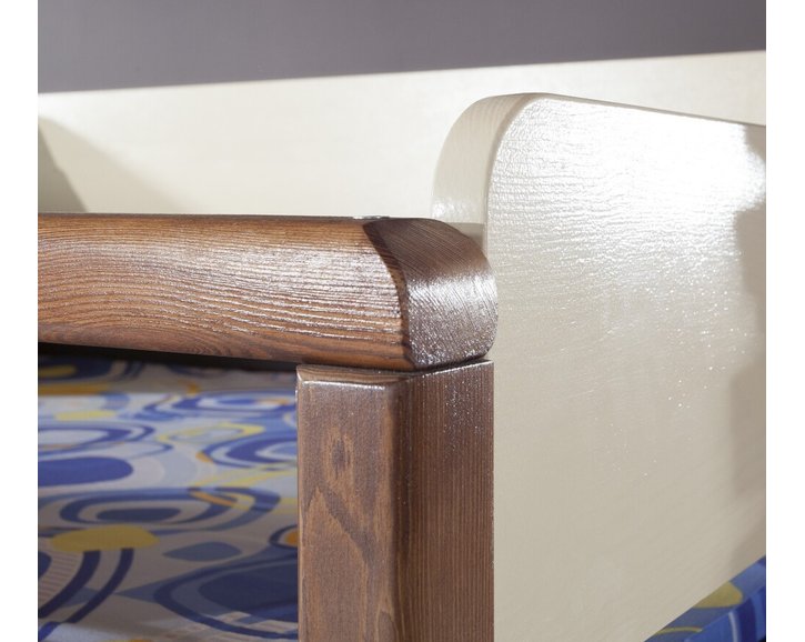 Poschoďová postel s přistýlkou a úložným prostorem pro 3 děti NATY3, masiv borovice Poschoďová postel s přistýlkou a úložným prostorem pro 3 děti NATY3, masiv borovice