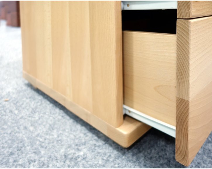 Komoda 4 zásuvková, masiv buk Komoda 4 zásuvková, masiv buk