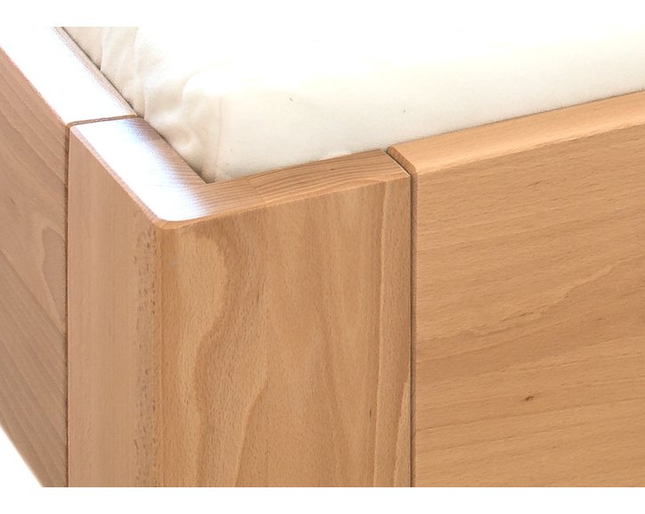 Zvýšená postel z masivu Hugo, 160x200, 180x200, masiv buk Zvýšená postel z masivu Hugo, 160x200, 180x200, masiv buk