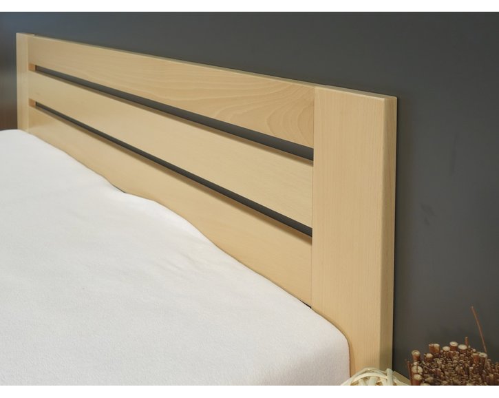 Zvýšená postel z masivu Rita, 160x200, 180x200, masiv buk