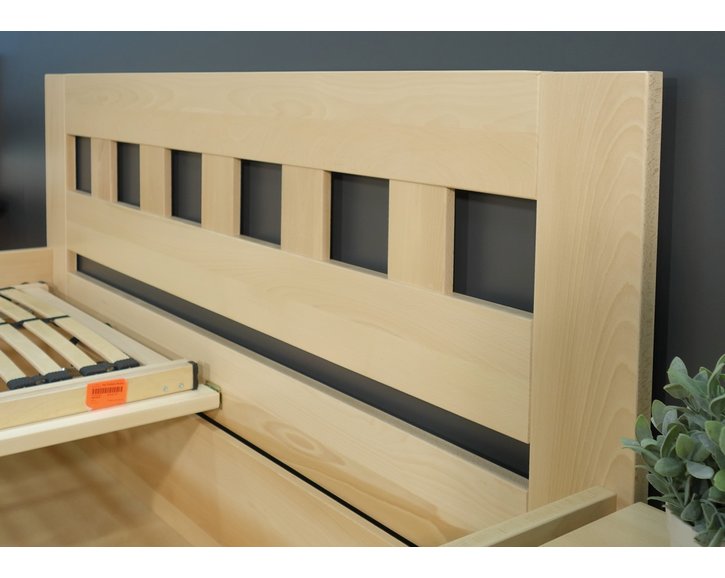 Zvýšená postel z masivu Rocco, 120x200, 140x200, masiv buk Zvýšená postel z masivu Rocco, 120x200, 140x200, masiv buk