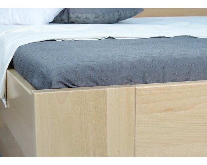 Zvýšená postel z masivu Matěj, 80x200, 90x200, masiv buk Zvýšená postel z masivu Matěj, 80x200, 90x200, masiv buk