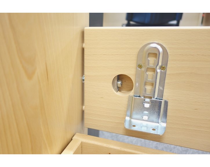 Zvýšená postel z masivu Riči, 80x200, 90x200, masiv buk Zvýšená postel z masivu Riči, 80x200, 90x200, masiv buk