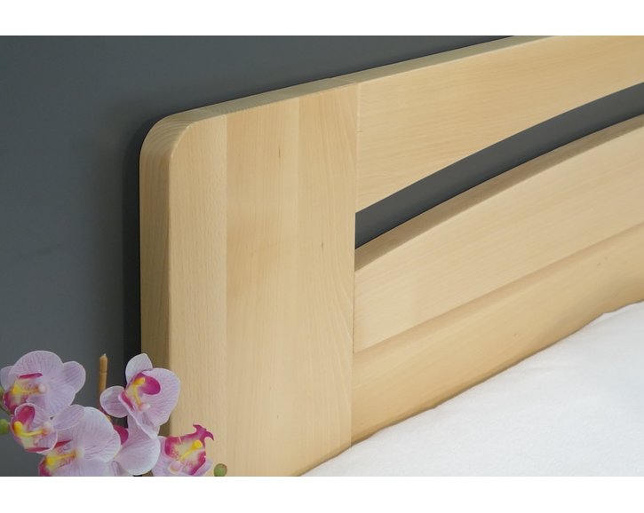 Zvýšená postel s úložným prostorem Riči, 160x200, 180x200, masiv buk Zvýšená postel s úložným prostorem Riči, 160x200, 180x200, masiv buk