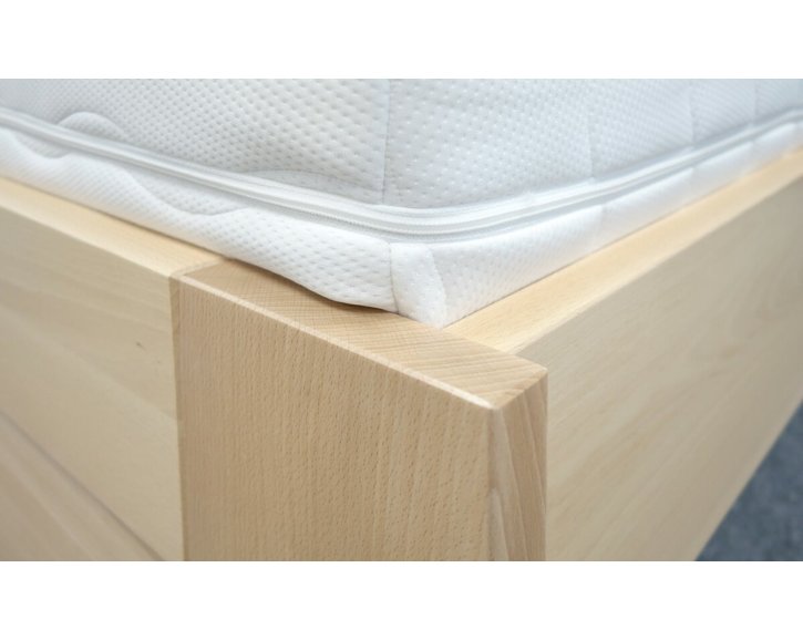 Zvýšená postel z masivu Rocco, 120x200, 140x200, masiv buk Zvýšená postel z masivu Rocco, 120x200, 140x200, masiv buk