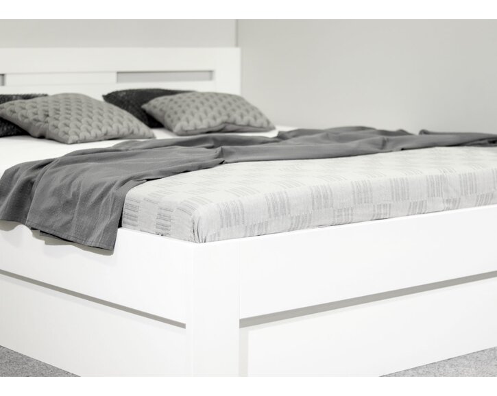 Úložná postel Senátor Bílá