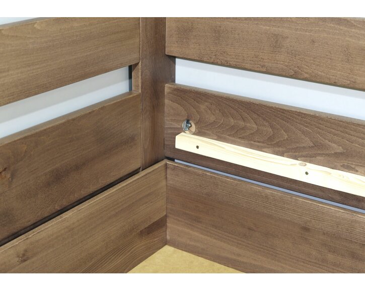 Spojení - dvoulůžko s úložným prostorem Valentin