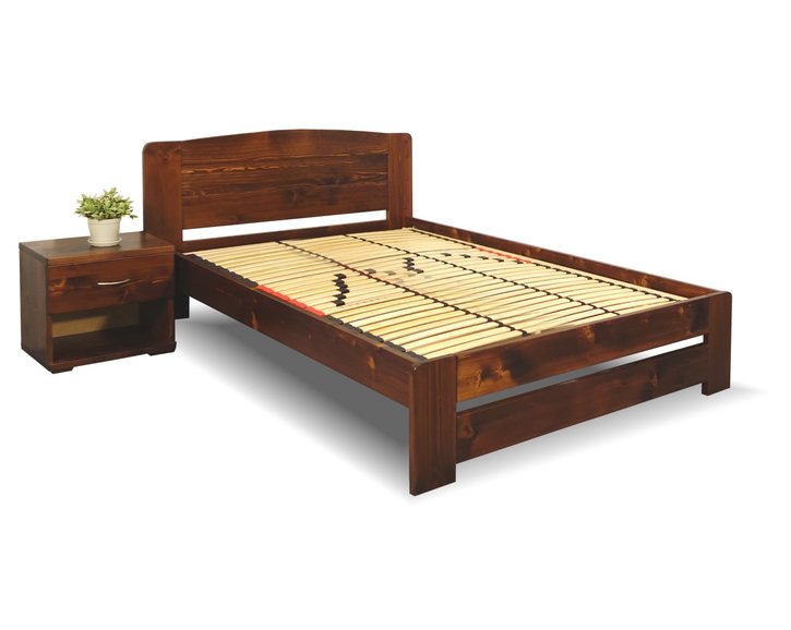 Postel z masivu Justina,120x200, 140x200, masiv smrk