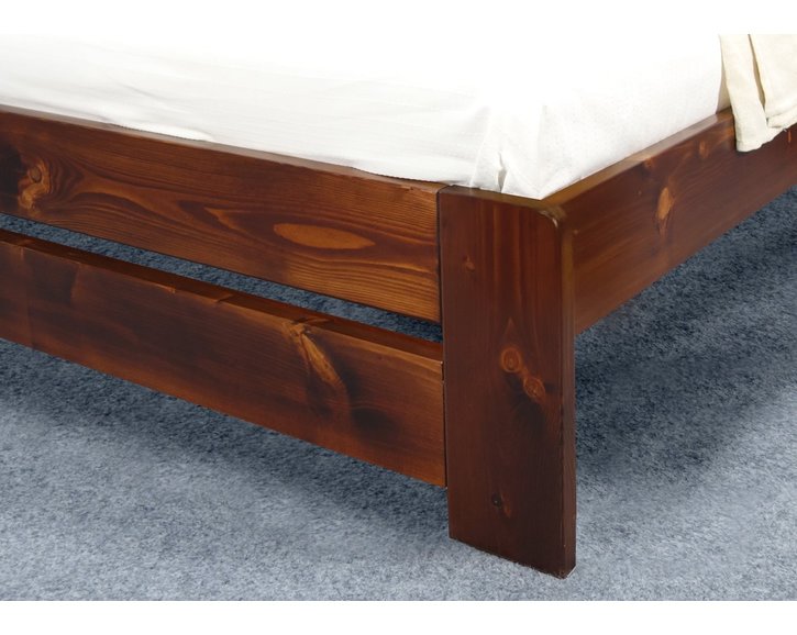 Postel z masivu Justina,120x200, 140x200, masiv smrk