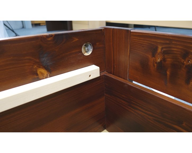 Postel z masivu s úložným prostorem Berni, 160x200, 180x200, masiv smrk Postel z masivu s úložným prostorem Berni, 160x200, 180x200, masiv smrk