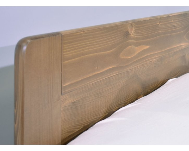 Jednolůžková postel s roštem Mark, 80x200, 90x200, masiv smrk