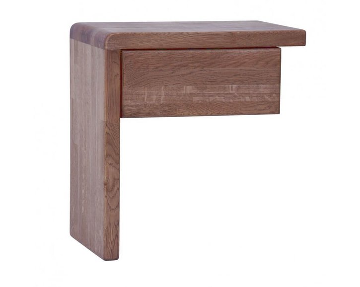 Noční stolek závěsný F322/L/BC - masiv buk Noční stolek závěsný F322/L/BC - masiv buk