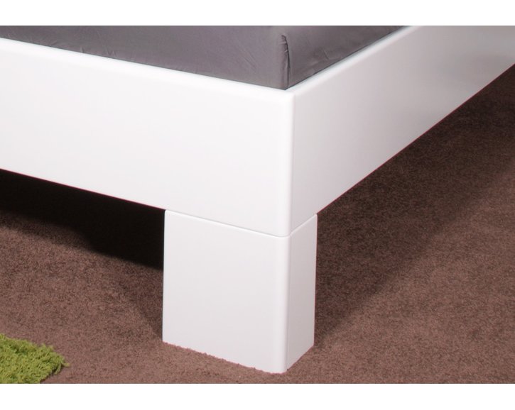 Manželská postel z masivu VAREZZA 1 senior 160x200, 180x200, masiv buk, bílá