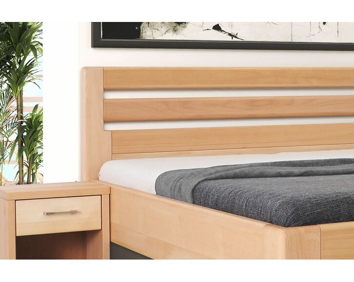 Čelo - postel z masivu Matrix