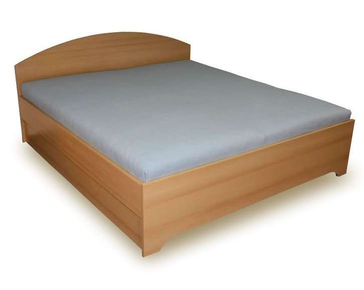 Dvoulůžko s úložným prostorem BEN, boční výklop Dvoulůžko s úložným prostorem BEN, boční výklop