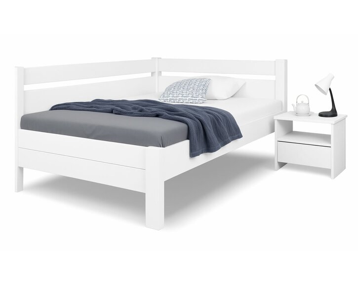 Academia - bílá krycí, Levá