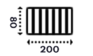 Rošty 80x200 skladem Rošty 80x200 skladem