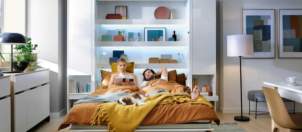 Sklápěcí postele ve skříni: Praktické řešení pro každý interiér Sklápěcí postele ve skříni: Praktické řešení pro každý interiér